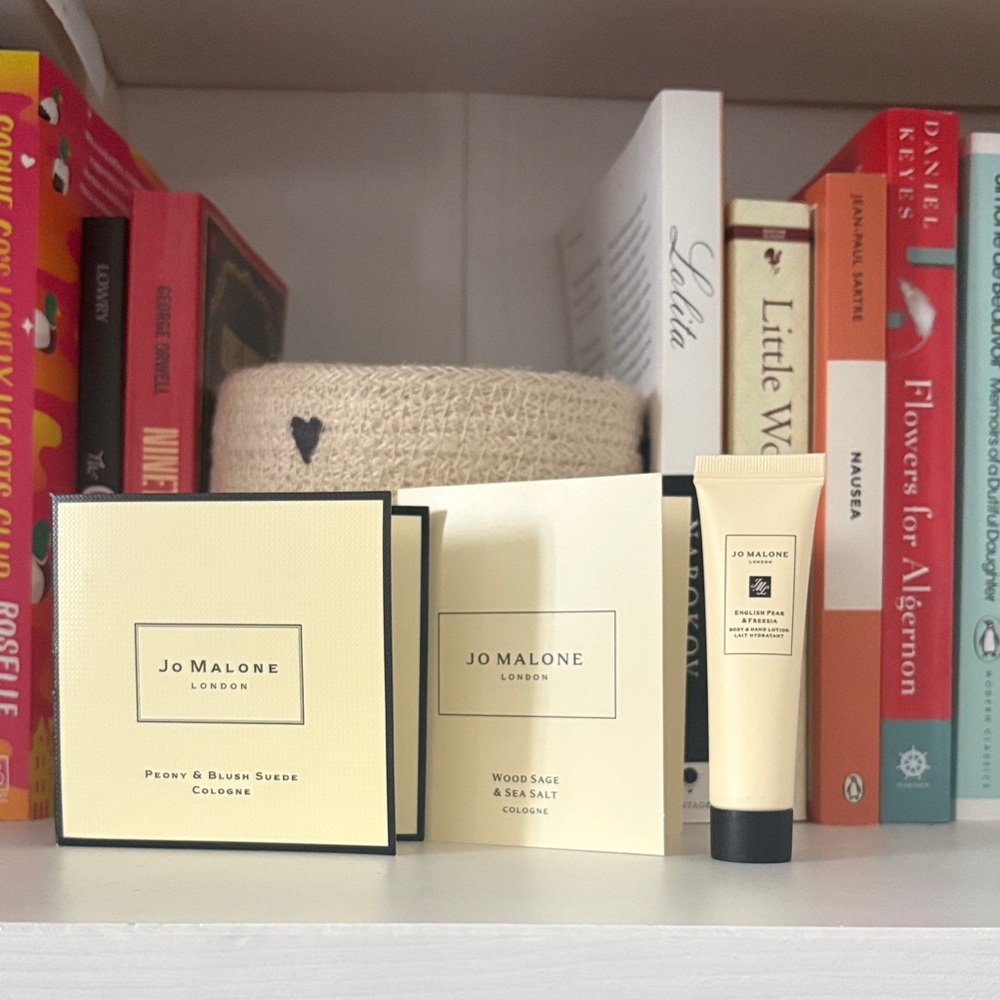 3/$30 Jo Malone bundle with 2 x 1.5 m L and body care